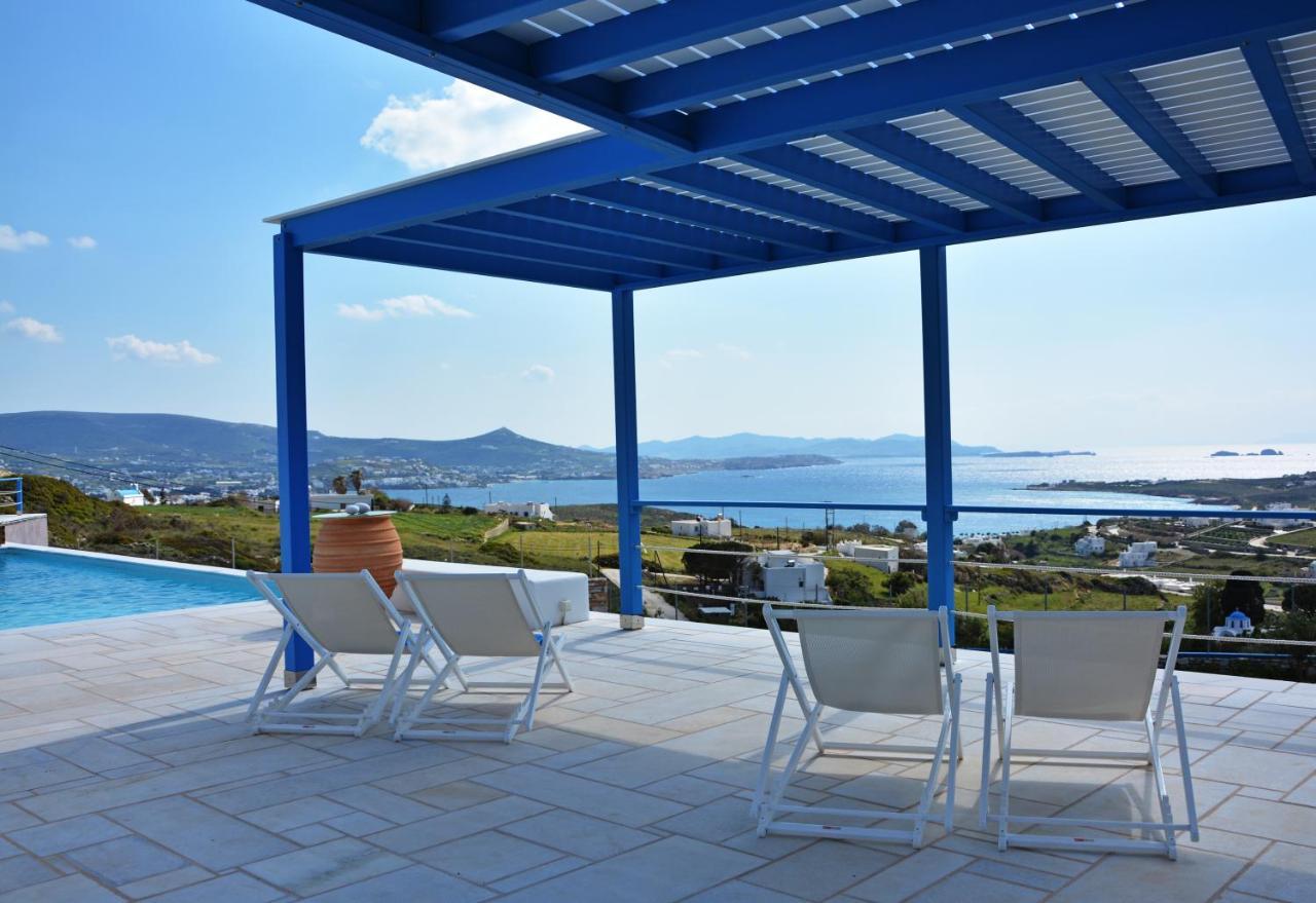 White Blue Houses & Apartments Paros Bagian luar foto