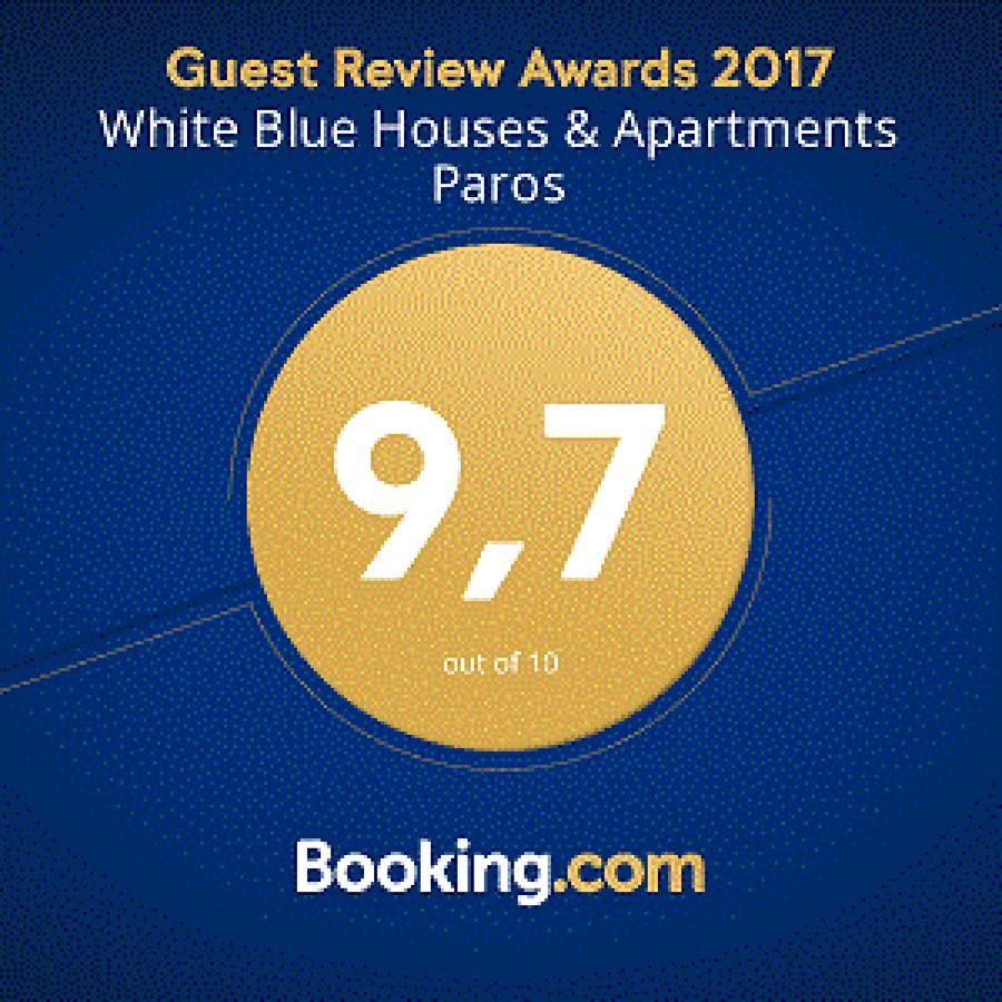 White Blue Houses & Apartments Paros Bagian luar foto